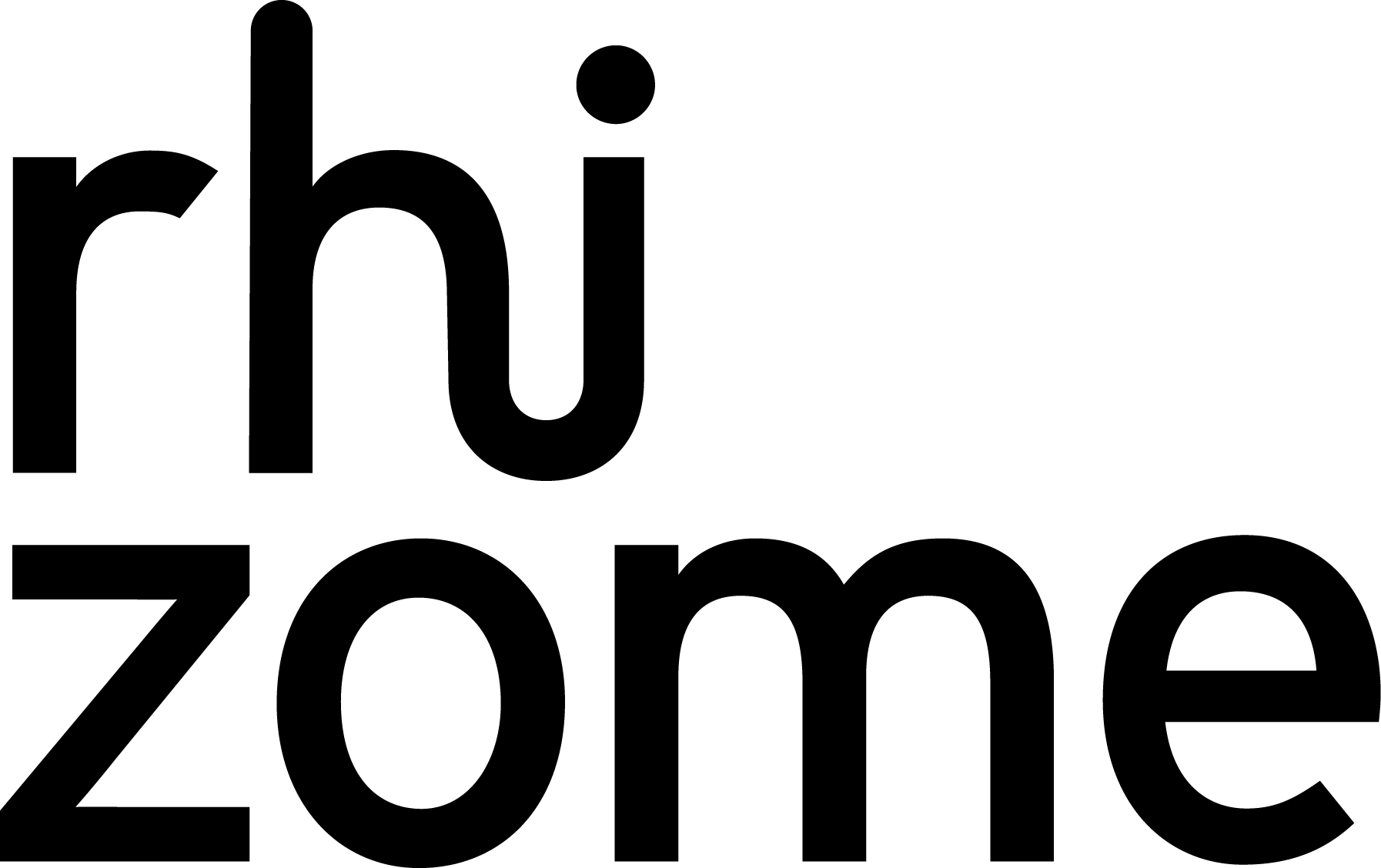 Logo Rhizome noir